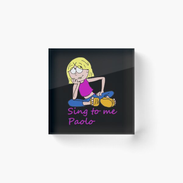 Item preview, Painting Baby Cartoon sing to me paolo poster designed and sold by PendletonJines.