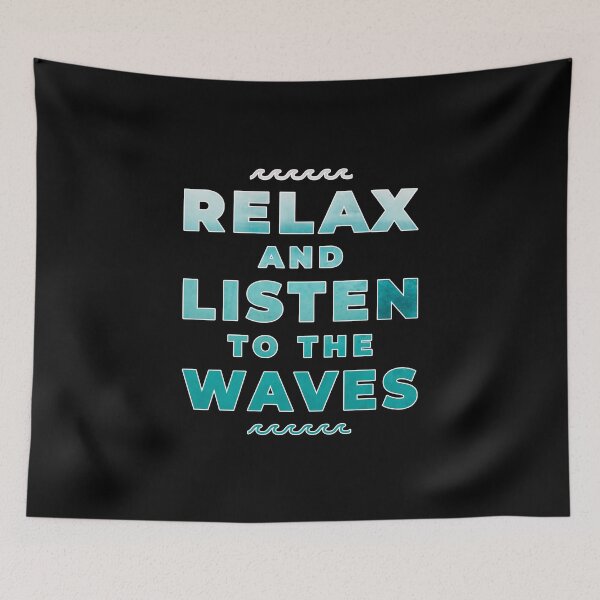 Item preview, Listen to the Sound of the Se Beach Waves Travel designed and sold by CreatDifference.