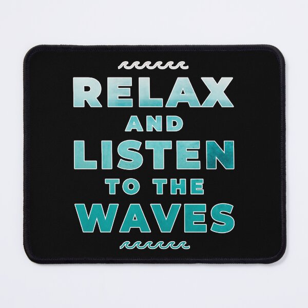 Item preview, Listen to the Sound of the Se Beach Waves Travel designed and sold by CreatDifference.