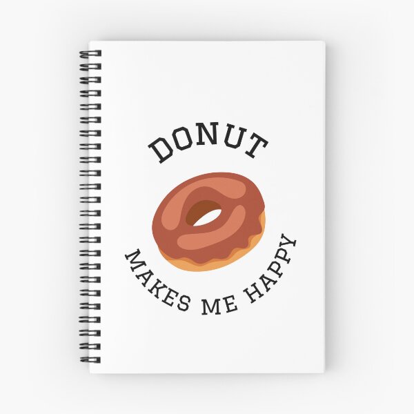 Item preview, donut makes me happy designed and sold by StylishhCat.