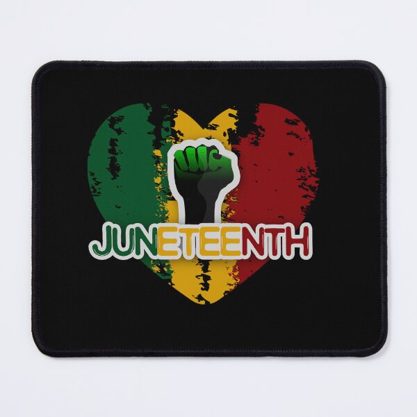 Item preview, Juneteenth Heart Black History Afro American African Freedom designed and sold by fadouades.