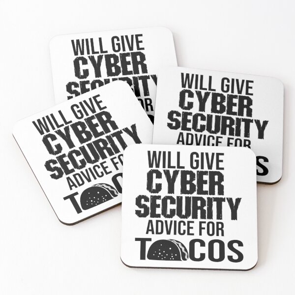 Item preview, Will Give Cyber Security Advice For Tacos-Cyber Security Funny-Funny Gift For Cool Online Cyber Secu designed and sold by melanyanderson.