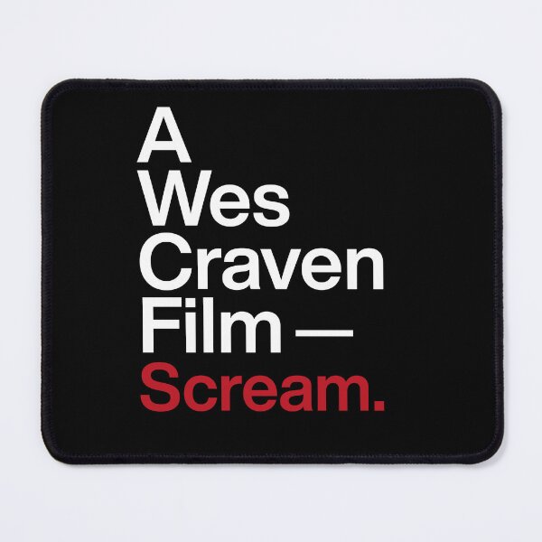 Item preview, A Wes Craven Film - Scream. designed and sold by AgonyDesign.
