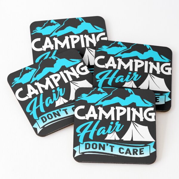 Item preview, Camping Hair Don't Care designed and sold by UnknownArtistt.