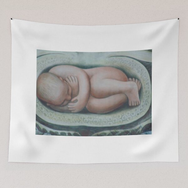 Artikelvorschau, Diego Rivera Wandbild Baby entworfen und verkauft von Dotti Hannum.