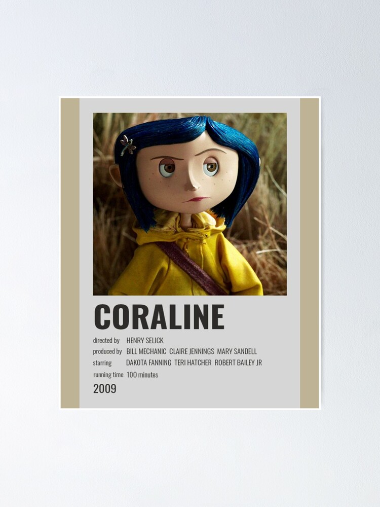 coraline  Poster for Sale by Shannon1Sanders