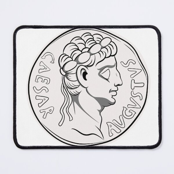 Item preview, Denarius Caesar Augustus designed and sold by TimeSkiff.