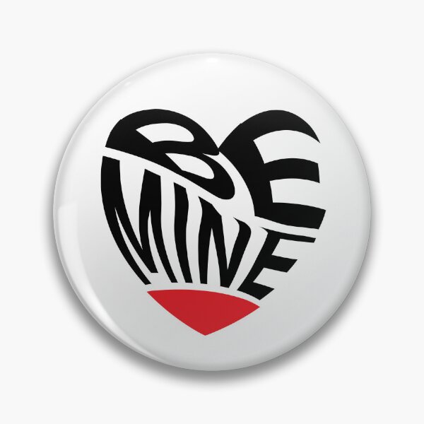 Artikelvorschau, Be mine Heart text entworfen und verkauft von iSeek.