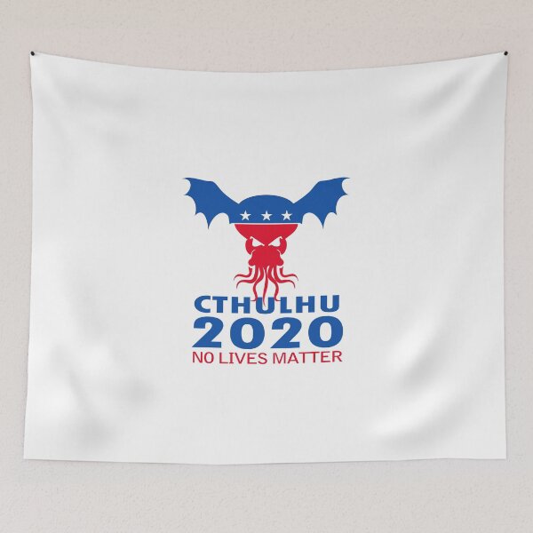 Item preview, Cthulhu 2020 No Lives Matter designed and sold by Mobius Tees.
