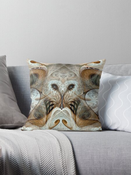Item preview, Tawny Owl Totem - Abstract Fractal Art designed and sold by EarthRayne.