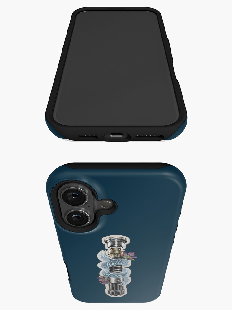 Imagen 3 de 4, Funda de iPhone con la obra Hola , diseñada y vendida por JordanneMathis.