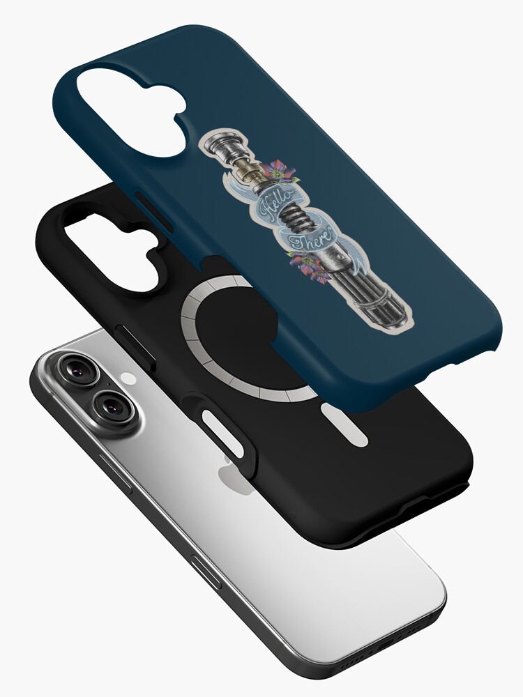 Imagen 2 de 4, Funda de iPhone con la obra Hola , diseñada y vendida por JordanneMathis.