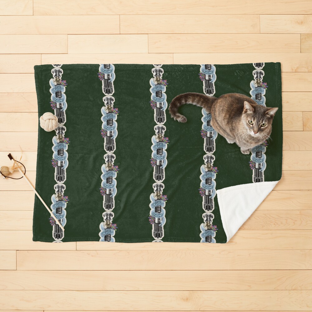 Vista previa del artículo con la obra «Manta para mascotas», diseñado y vendido por JordanneMathis.