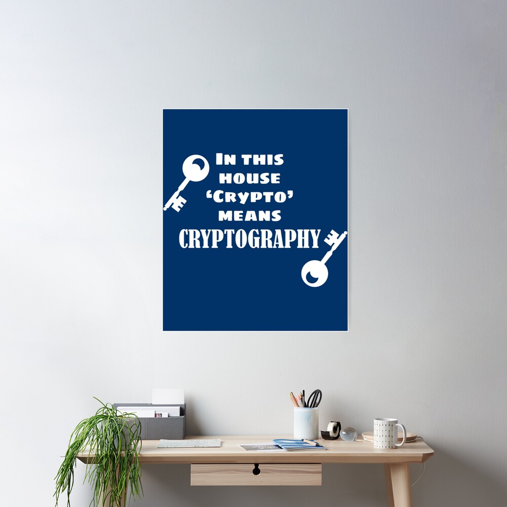 In This House, _Crypto_ Means Cryptography V-Neck 