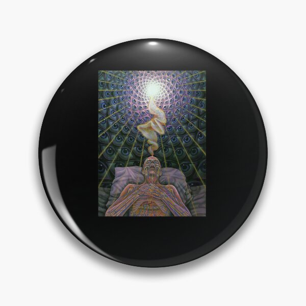 Item preview, DMT Spirit Molecule Trippy Psychedelic Art designed and sold by edensmr.