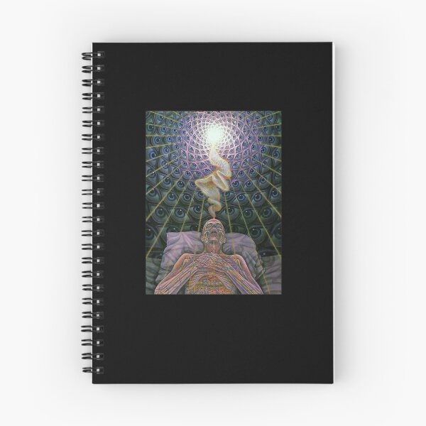 Item preview, DMT Spirit Molecule Trippy Psychedelic Art designed and sold by edensmr.