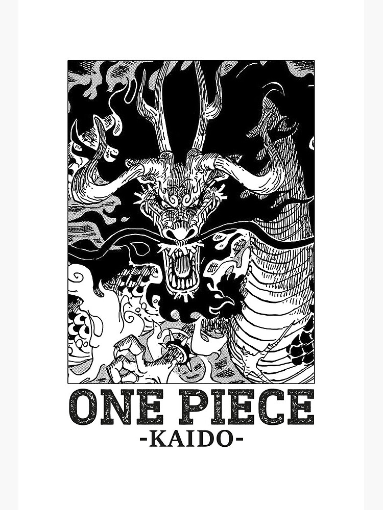 Dragon Kaido - one piece, an art print by One piece World - INPRNT