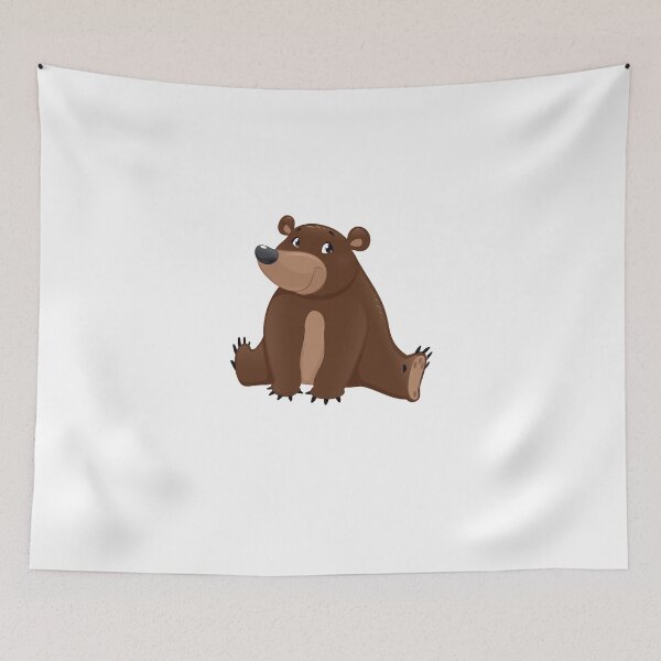 Item preview, Deluxe Grizzly or Brown Bear Cub Print designed and sold by merchhost.