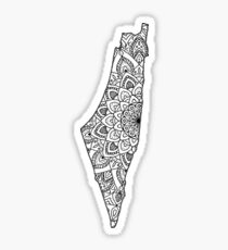 Israel Mandala Sticker