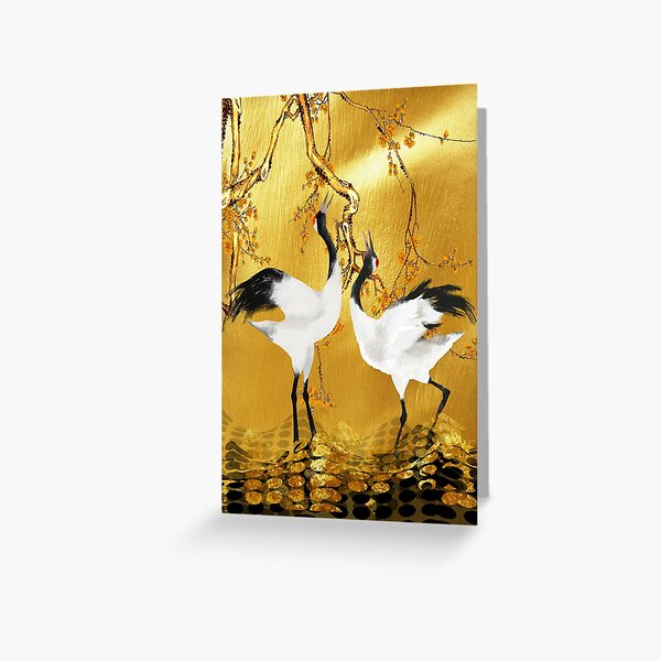 Item preview, Golden Cranes Japanese Art designed and sold by gani-75.
