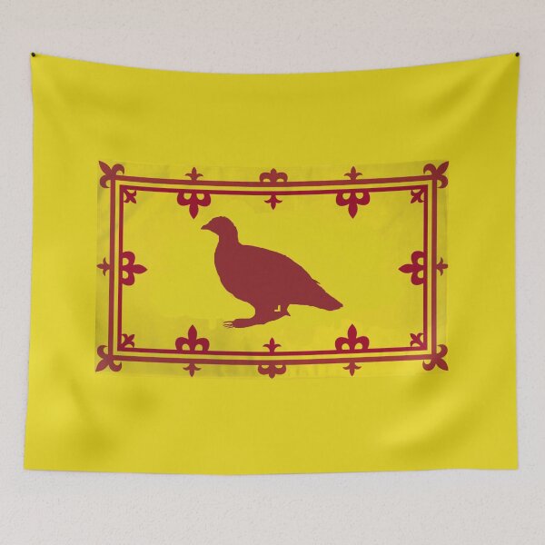 Item preview, Red Grouse Scottish Royal Banner (Bratach Rìoghail na Cearc-fraoich) designed and sold by JonathanR1994.