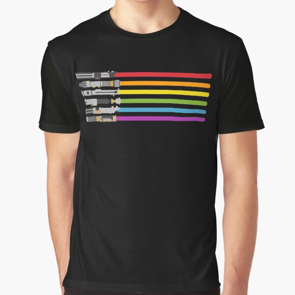 Vista previa del artículo con la obra «Light saber color 222 Tri-blend », diseñado y vendido por JordanneMathis.