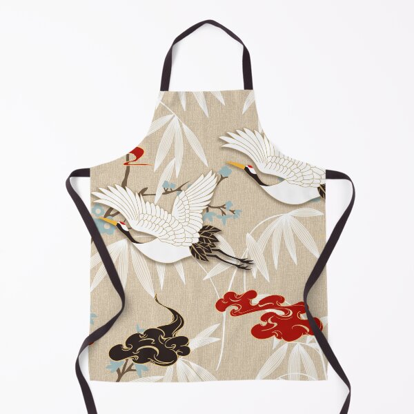 Item preview, Japanese cranes With clouds flower and bird designed and sold by gani-75.