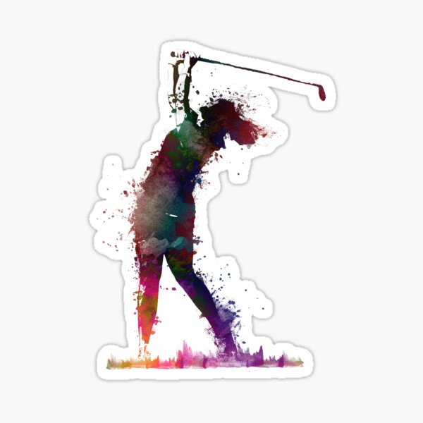 Golf player 2 #sport #golf Sticker