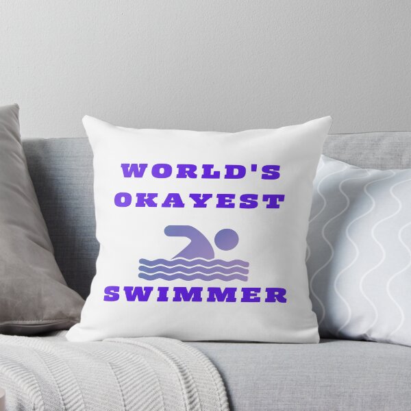 Aperçu de l'œuvre World's Okayest Swimmer créée et vendue par DoraHappy.