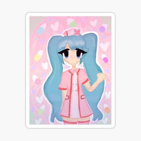 Hatsune Miku Figure Stickers For Sale Redbubble