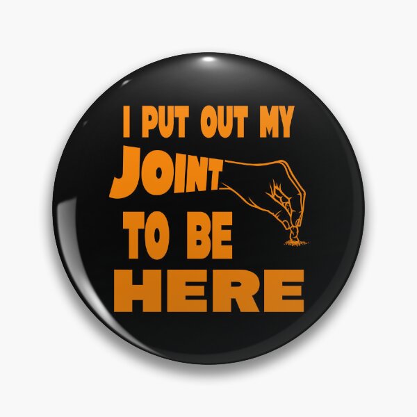 Item preview, I put out my joint to be here - I paused my game parody - Funny Stoner orange  designed and sold by YomeHayin.
