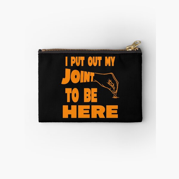 Item preview, I put out my joint to be here - I paused my game parody - Funny Stoner orange  designed and sold by YomeHayin.