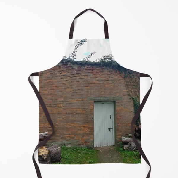 Item preview, #228 |☼| Wood Door Between Wood Logs (Elsham Hall, Gardens & Country Park) designed and sold by Naean H.F. (Nez Man).