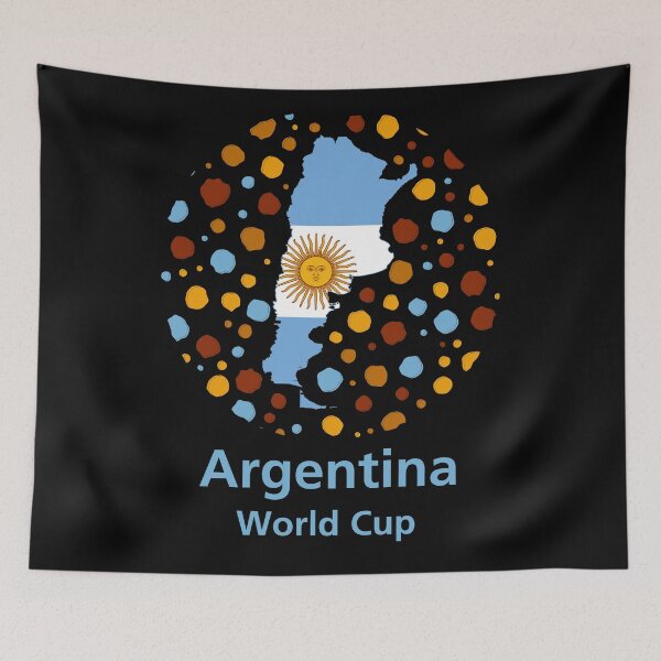 Item preview, Argentina Football team in world cup designed and sold by AhmedHelal8395.