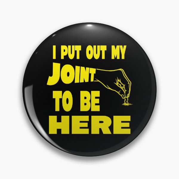 Item preview, I put out my joint to be here - I paused my game parody - Funny Stoner yellow designed and sold by YomeHayin.