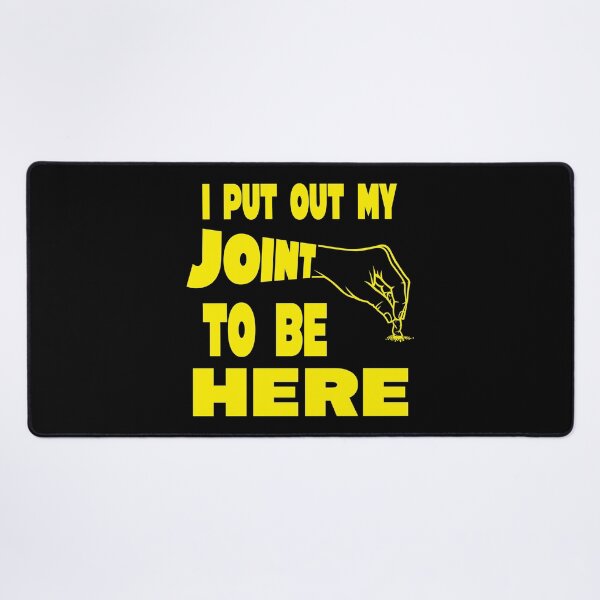 Item preview, I put out my joint to be here - I paused my game parody - Funny Stoner yellow designed and sold by YomeHayin.