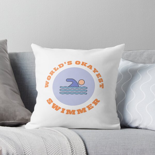 Aperçu de l'œuvre World's Okayest Swimmer créée et vendue par DoraHappy.