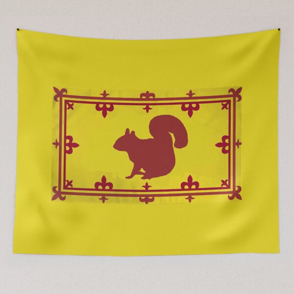 Item preview, Red Squirrel Scottish Royal Banner (bratach an fheòraig ruaidh) designed and sold by JonathanR1994.