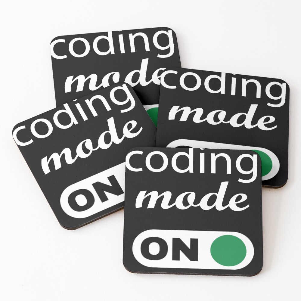 Item preview, Coasters (Set of 4) designed and sold by TheCodeChic.