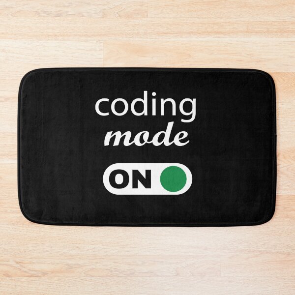 Item preview, Coding mode on designed and sold by TheCodeChic.