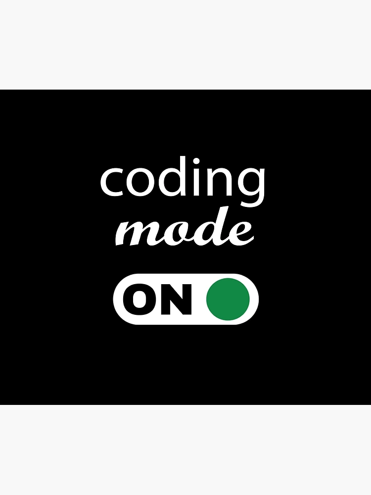 Thumbnail 6 of 6, Throw Blanket, Coding mode on designed and sold by TheCodeChic.
