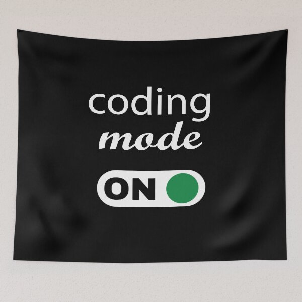 Item preview, Coding mode on designed and sold by TheCodeChic.