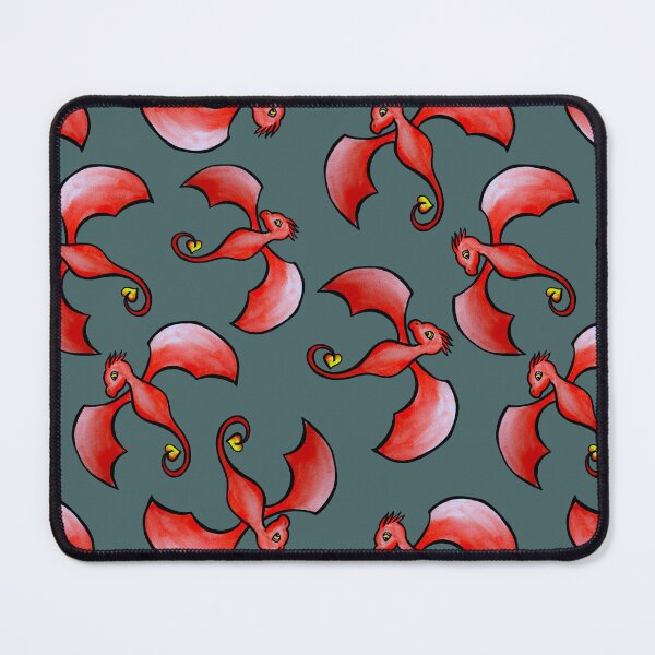 Item preview, Red Watercolor Dragon designed and sold by kmstudio.