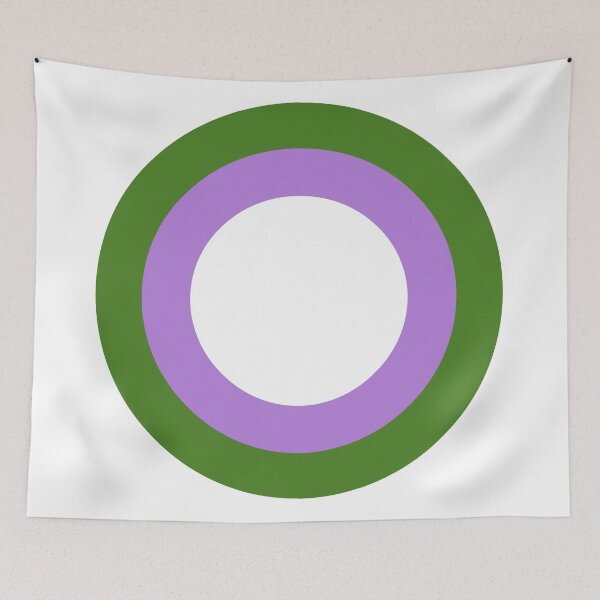 Item preview, Gender Queer Pride Flag Circle designed and sold by kiippers.