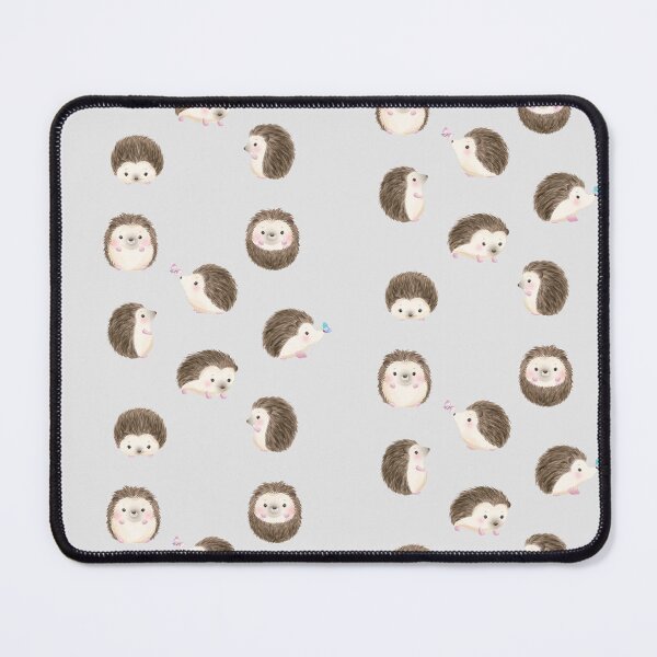 Item preview, Cute Watercolor Hedgehogs Sticker Pack Set of 8 Little Hedgehog Woodland Animals designed and sold by EddieBalevo.