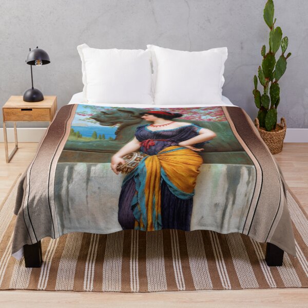 Item preview, In The Grove Of The Temple Of Isis by John William Godward Remastered Xzendor7 Classical Art Old Masters Reproductions designed and sold by Xzendor7 Digital Art Creations.