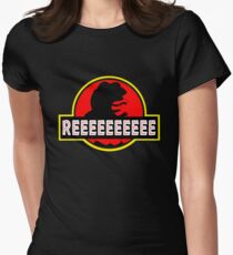 Jurassic Pepe Women's Fitted T-Shirt