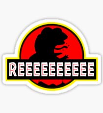 Jurassic Pepe Sticker