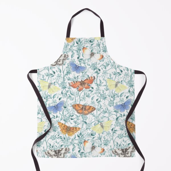 Item preview, Butterflies on Green pattern designed and sold by Theodora Gould.