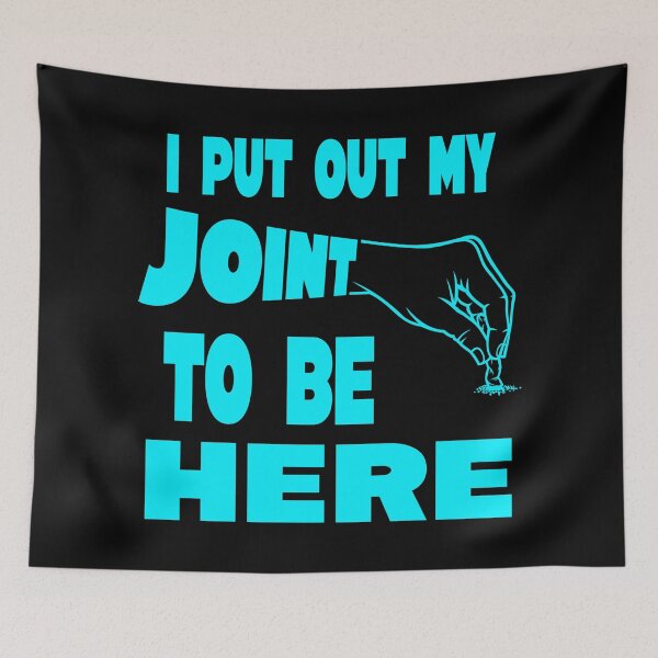 Item preview, I put out my joint to be here - I paused my game parody - Funny Stoner blue designed and sold by YomeHayin.